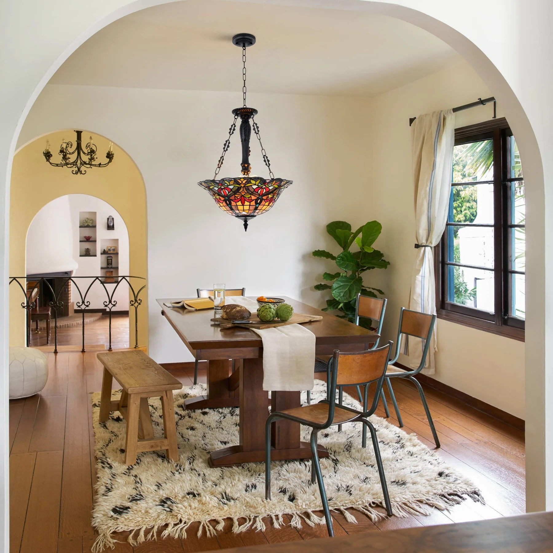 Tiffany Victorian Glass Chandelier DS-DR32 — EFperfect